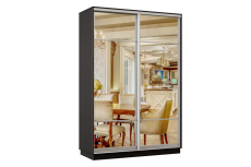 Шкафы-купе, Шкаф-купе Премьер Лайт 04 (11;11) двухдверный