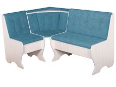 Кухонные уголки, Кухонный уголок Стиль 1Л Дуб млечный / велюр