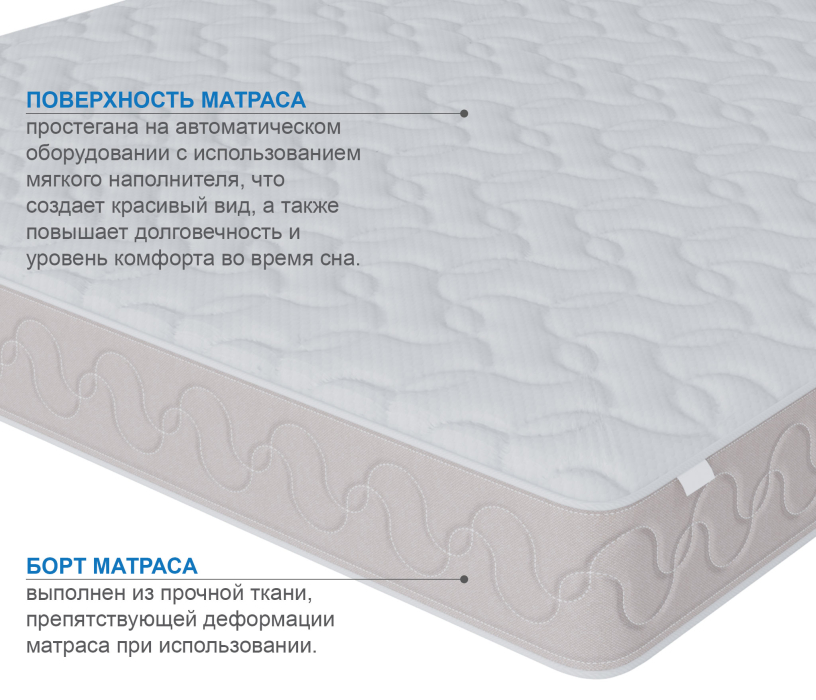 900 x 2000, Матрас Юна 900*2000