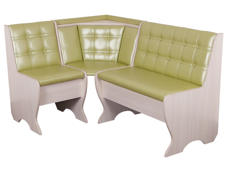 Кухонные уголки, Кухонный уголок Стиль 19Л Дуб млечный