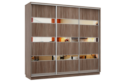 Шкаф-купе Премьер 61 (16;16;16) трёхдверный