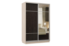 Шкафы-купе, Шкаф-купе Премьер Лайт 01 Мини (08;11) двухдверный