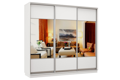 Шкаф-купе Премьер Лайт 56 (05;05;05) трехдверный