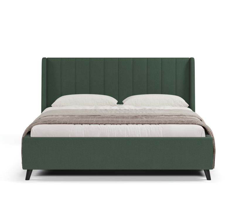 Мягкая кровать, Кровать Милла 140, велюр