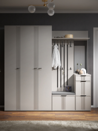 Шкаф-пенал Эмилия ЭЛ-12К глухой