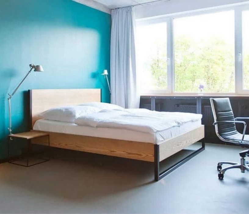 Кровати 120 см, Кровать в стиле лофт Ардено 1.2