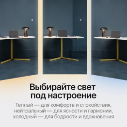 Прямоугольное зеркало большое с контурной подсветкой 3 в 1 HALFEO NF LED L, с сенсорным выключателем, 169*69 см