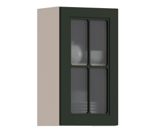 MODERN шкаф навесной со стеклом 1 дв 40х72 см