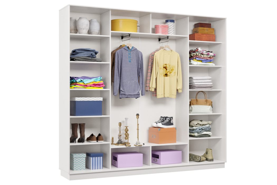 Шкафы-купе 3-х дверные, Шкаф-купе Премьер Лайт 57 (01;01;01) трехдверный