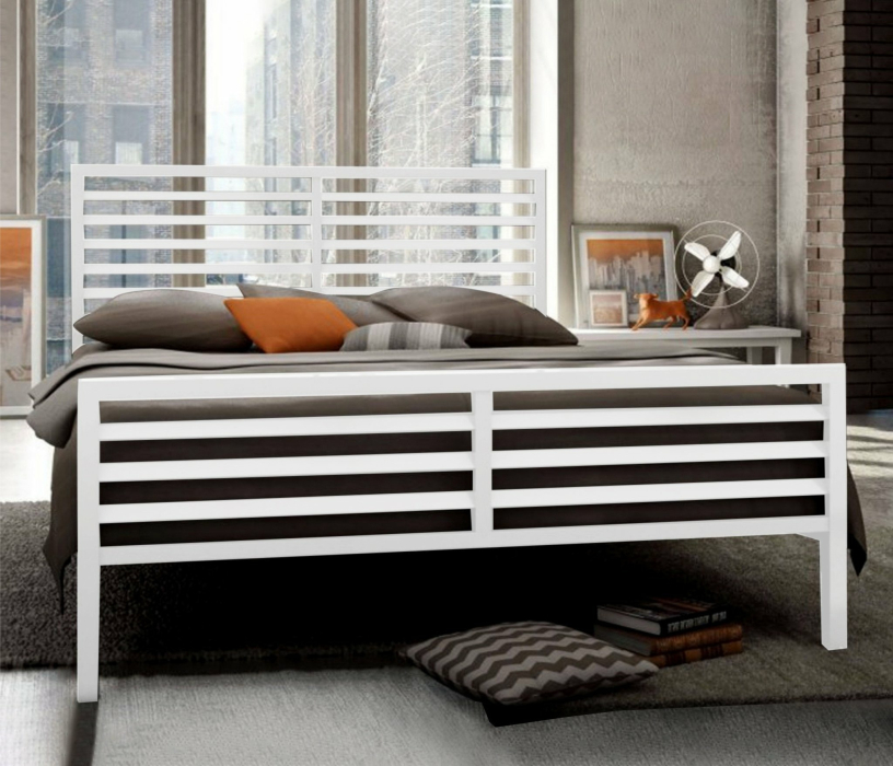 Кровати 140 см, Кровать в стиле лофт Даллас 1.4