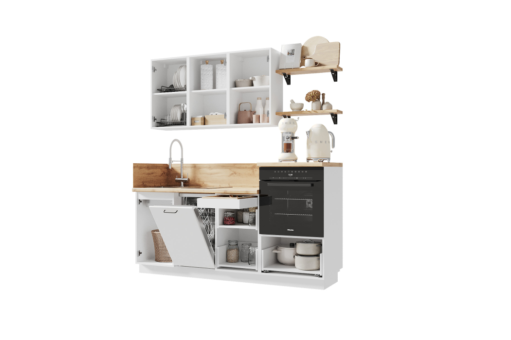 Кухонные гарнитуры, Кухонный гарнитур 1950 Эмаль,  Лизет РМ