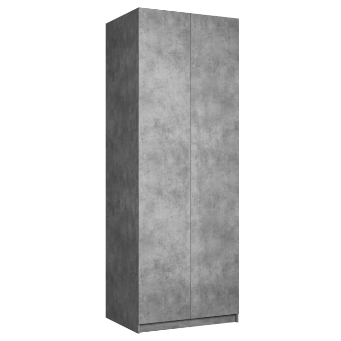 Шкафы распашные, Шкаф складной Е1 Локер ("Гармошка" с системой Push to Move/Правый)81х52.5х220 см, с модулем