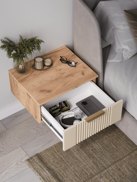 Прикроватные и настенные  столики, Тумба подвесная Ингрия Luxe 1