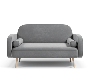 Диван прямой нераскладной Бержер, велюр