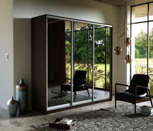 Шкаф-купе Экспресс Экспенс трио 2400 x 2400 x 600