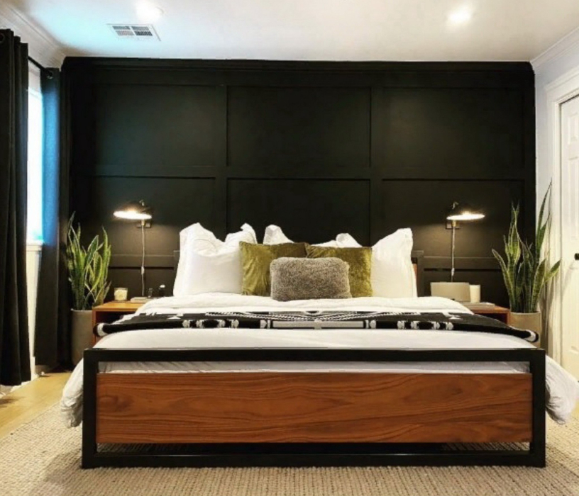 Кованые кровати, Кровать в стиле лофт Брайтон 1.6