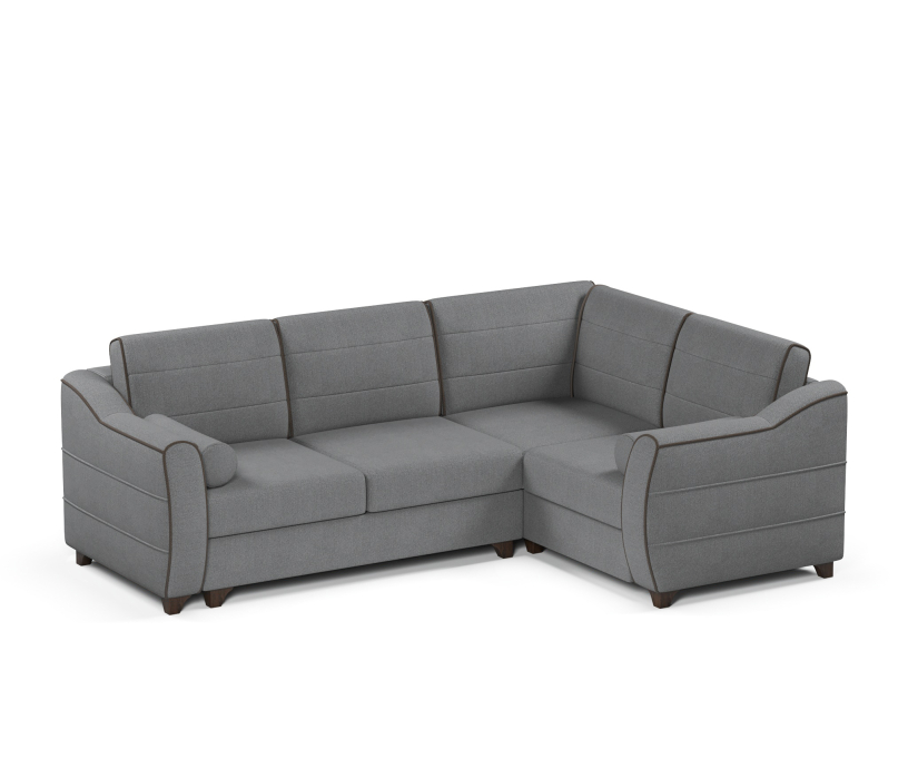 Диваны угловые в гостиную, Диван-кровать угловой Френсис еврокнижка, велюр