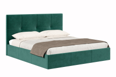 Мягкая кровать, Кровать Марсель 1800 с подъёмным механизмом, велюр