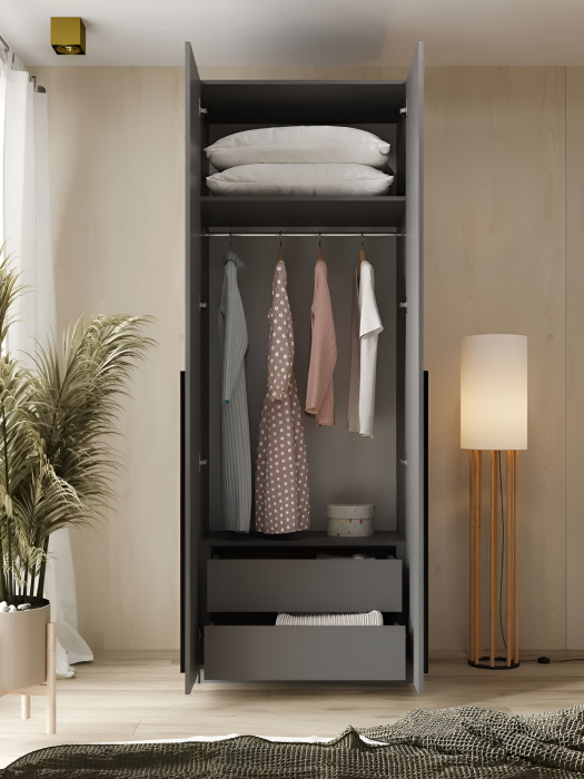 Шкафы двухстворчатые, Шкаф распашной София 2200х800х520 мм