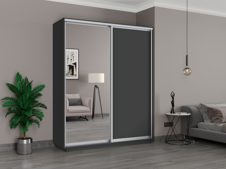 Шкафы-купе, Шкаф-купе Медиум Широкий, 180х45х240