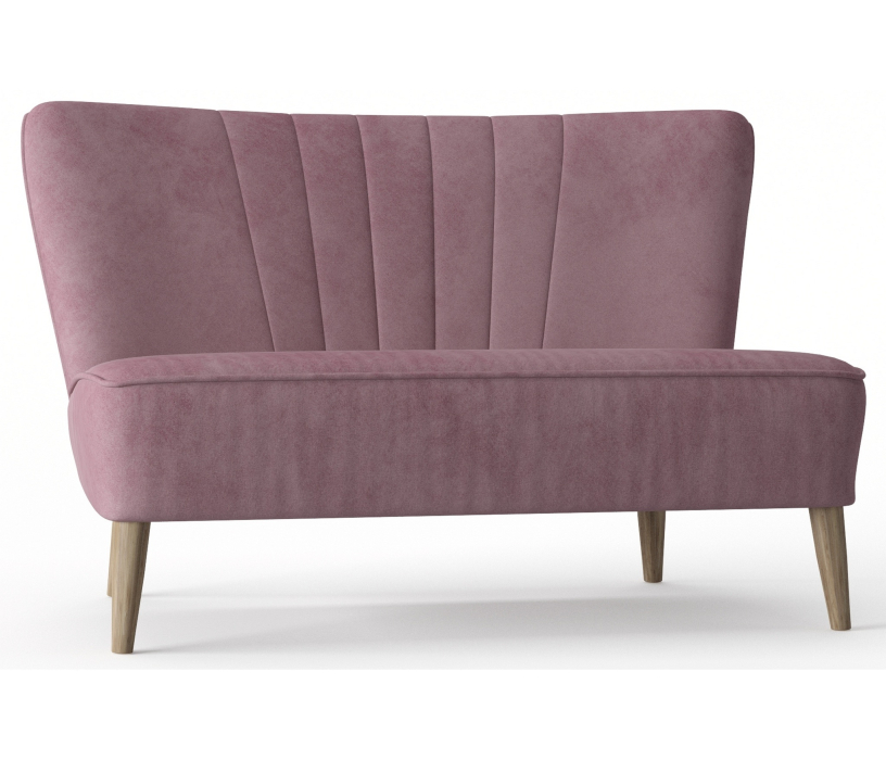 Дизайнерские диваны для гостиной, Диван прямой Зола, Велюр