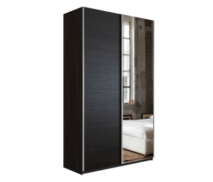 Шкаф Прайм дуо ДСП+зеркало 2300 х 1200 х 570