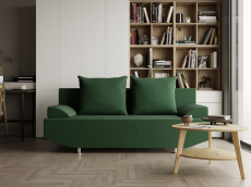 Диваны с ящиком для белья, Прямой диван Сити ППУ, велюр