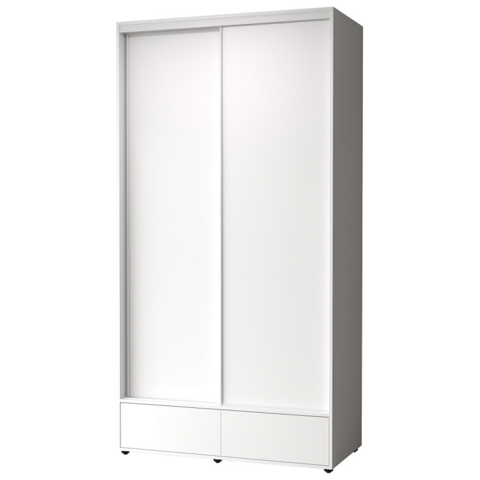 Шкафы-купе 2-х дверные, Шкаф-купе 2-дв  MOD 1200 лдсп/лдсп  (в2390*ш1232*г620)