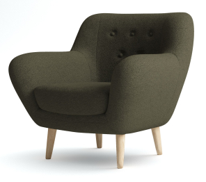 Кресло Элефант мягкое, Искусственный мех