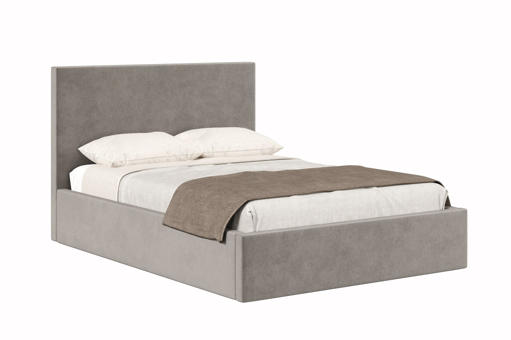 Мягкая кровать, Кровать Парма 1400 с подъёмным механизмом, велюр