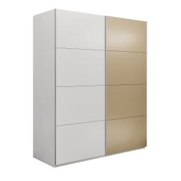 Шкаф-купе Эста 2-х дверный ДСП/Стекла фисташка/Доводчик 200х66х240