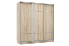 Шкафы-купе 3-х дверные, Шкаф-купе Премьер Лайт 44 (08;08;08) трехдверный