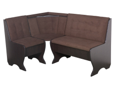 Кухонные уголки, Кухонный уголок Стиль 1Л Дуб венге / велюр