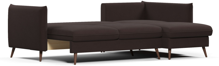 Диван угловой Пекин еврокнижка, велюр