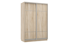 Шкафы-купе, Шкаф-купе Премьер Лайт 03 (08;08) двухдверный