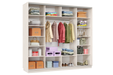 Шкаф-купе Премьер Лайт 58 (05;05;05) трехдверный