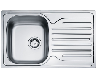 Мойка Scala 45 , 3 1/2", левая (крепл.+сифон) 101.0283.601