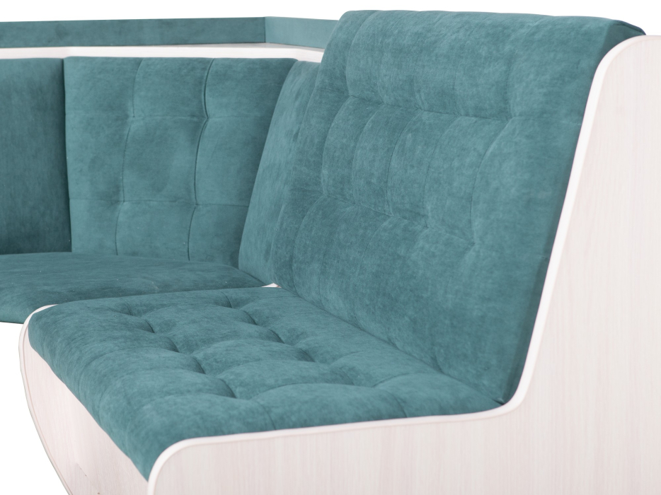 Кухонные уголки, Кухонный уголок Стиль 1Л Дуб млечный / велюр