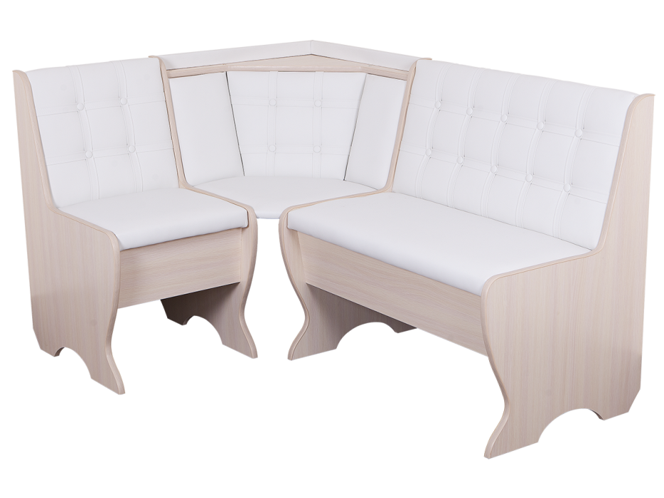 Кухонные уголки, Кухонный уголок Стиль 19Л Дуб млечный