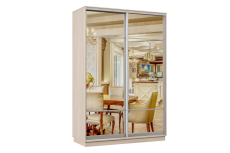 Шкафы-купе, Шкаф-купе Премьер Лайт 04 Мини (11;11) двухдверный