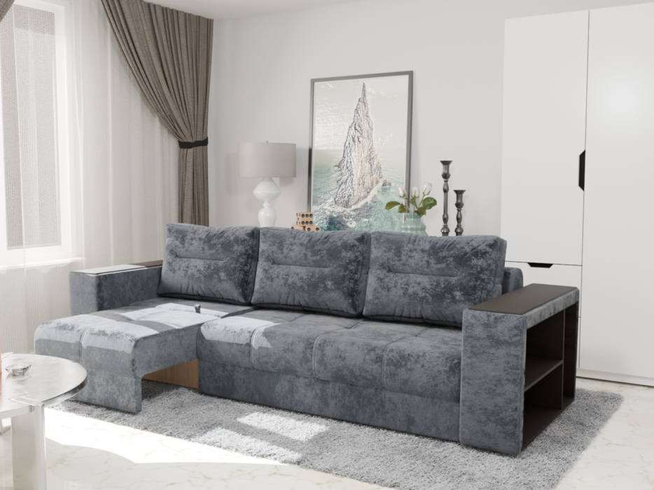 Диваны угловые, Угловой диван Барон-2, НПБ, Симпл