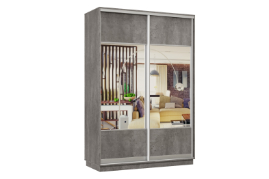 Шкаф-купе Премьер Лайт 09 (05;05) двухдверный