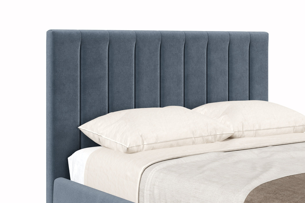 Мягкая кровать, Кровать Верона 1400 с подъёмным механизмом, велюр