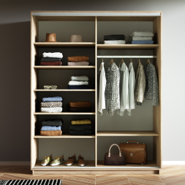 Шкаф-купе Экспресс 2-х дверный Фотопечать Шелк Стекла 140х60х220