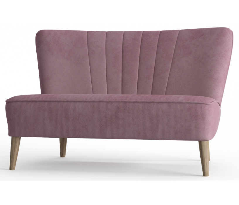 Дизайнерские диваны для гостиной, Диван прямой Зола, Велюр