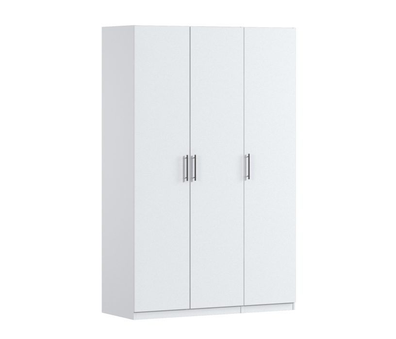 Для одежды, Шкаф трехдверный Макс 1500 мм, вариант №4 (ЛДСП)