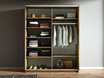 Шкаф-купе Экспресс 2-х дверный Фотопечать Калейдоскоп Стекла 140х60х240