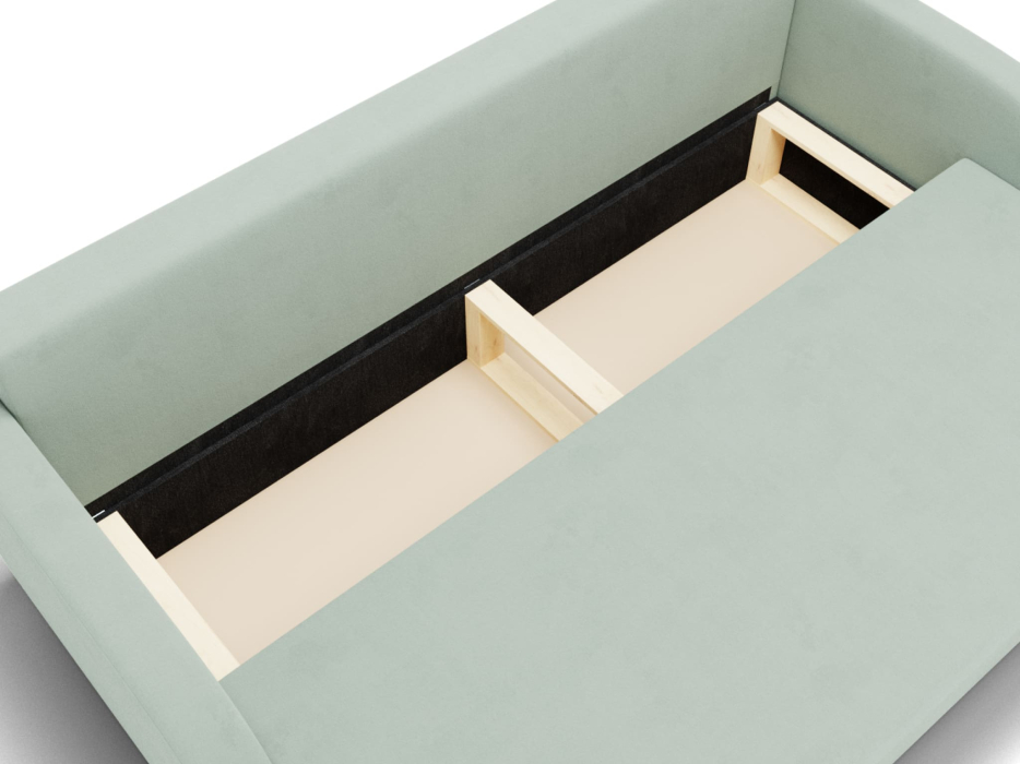 Диваны еврокнижки, Прямой диван Генри,еврокнижка,велюр