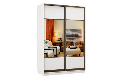 Шкаф-купе Премьер 10 Белый