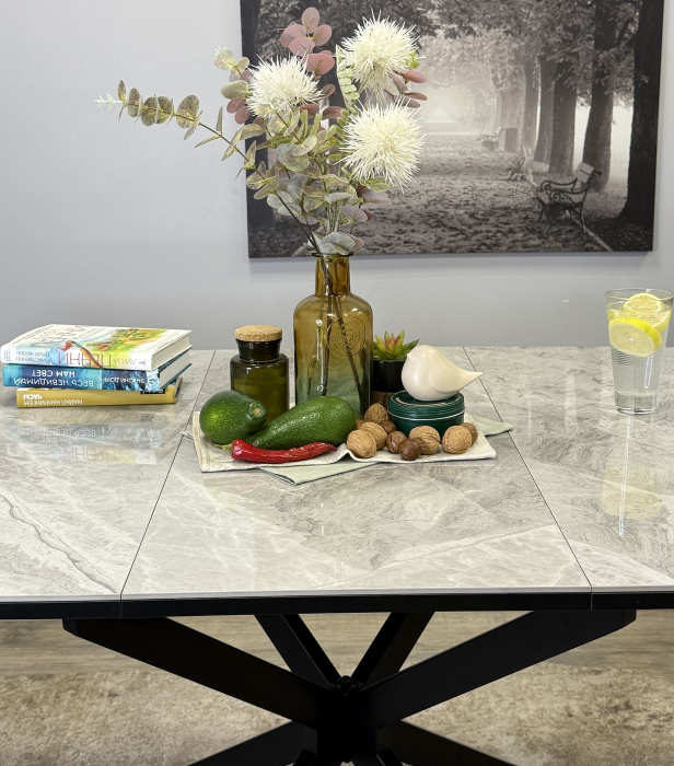 Обеденные столы, Стол Kenner BR1200 раздвижной, керамика